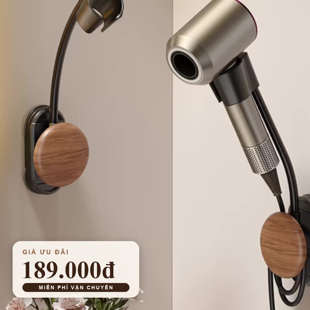 Rảnh tay khi sấy tóc